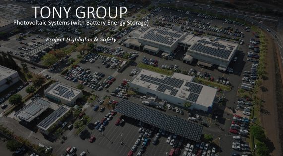 Tony Group Photovoltaic Systems with Battery Energy Storage