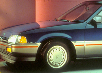 1986: The 1986 Honda CRX-HF