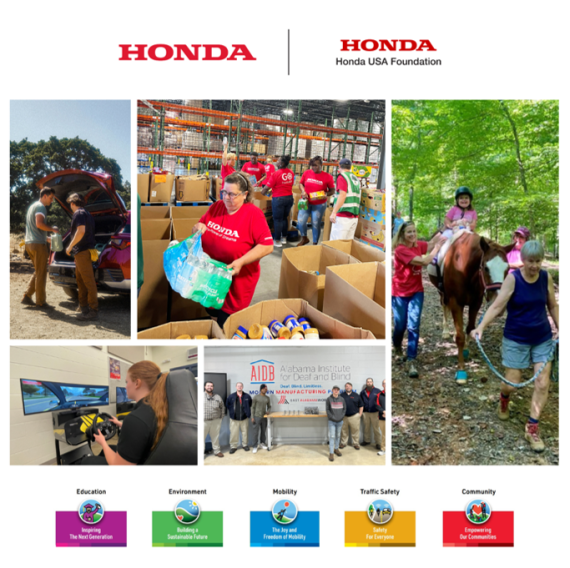 Honda and the Honda USA Foundation Empower Millions of Individuals through Annual Charitable Giving Campaign