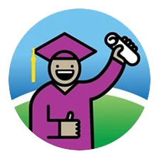 Education pillars logo